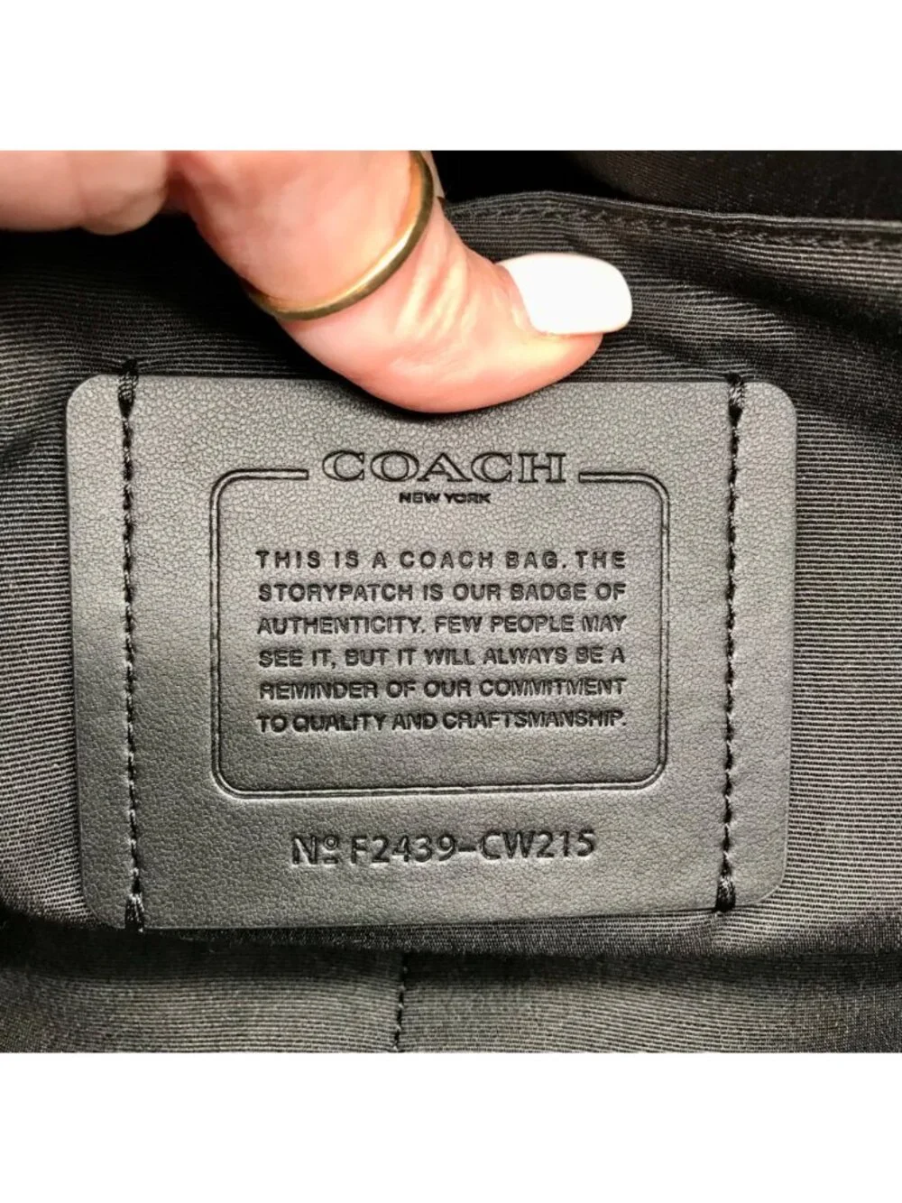 Coach Brown Pebbled Leather Warner Messenger Bag CW215